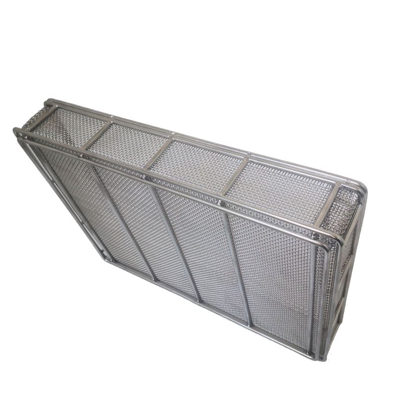 Wire Mesh Baskets with Stackable Frame 