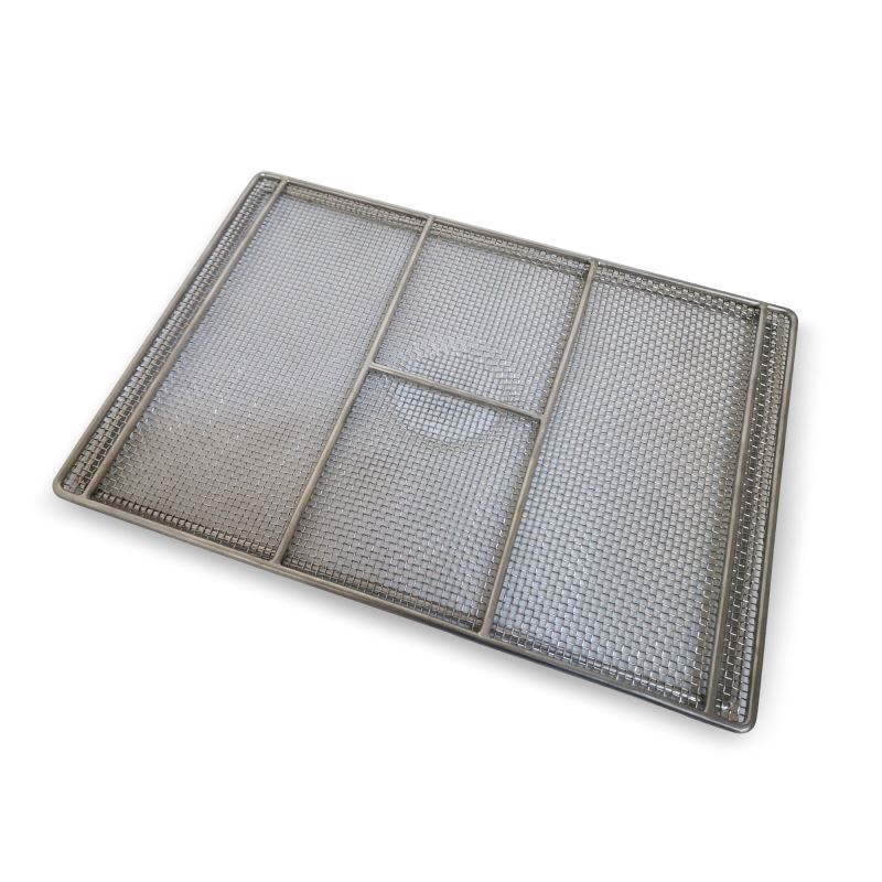 Wire Mesh Baskets with Stackable Frame 