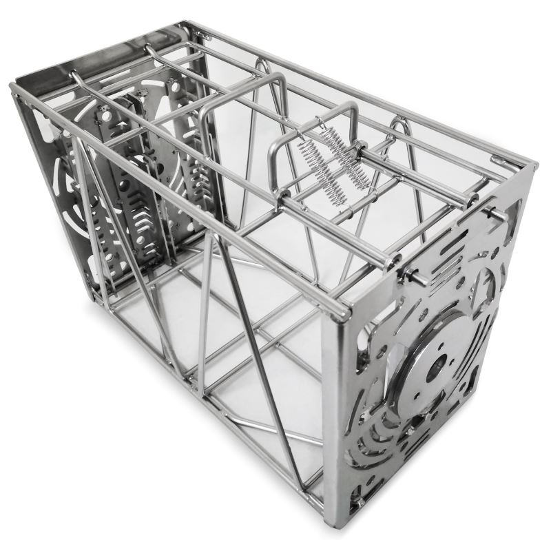 Stainless Steel Cleaning Rack for Wire Baskets
