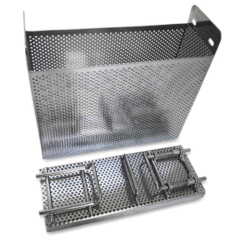 Stainless Steel Box Perforated With Lid