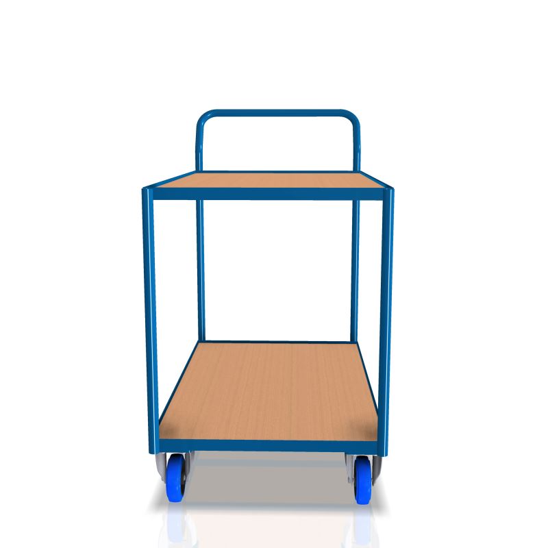 Light Table trolley with 2 shelves (100x60cm) 250 kg