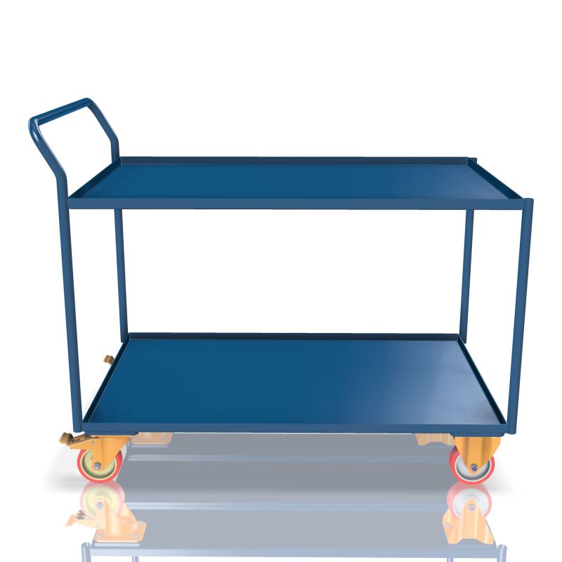 Table trolley with 2 shelves (119x77cm) 500 kg