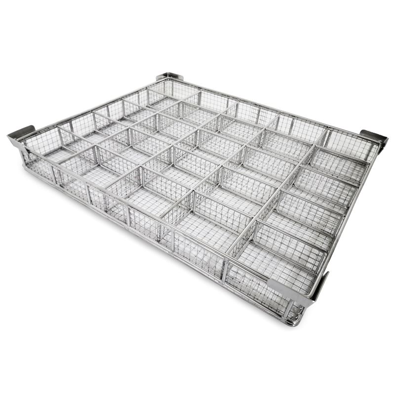 Stainless Steel Baskets with Division