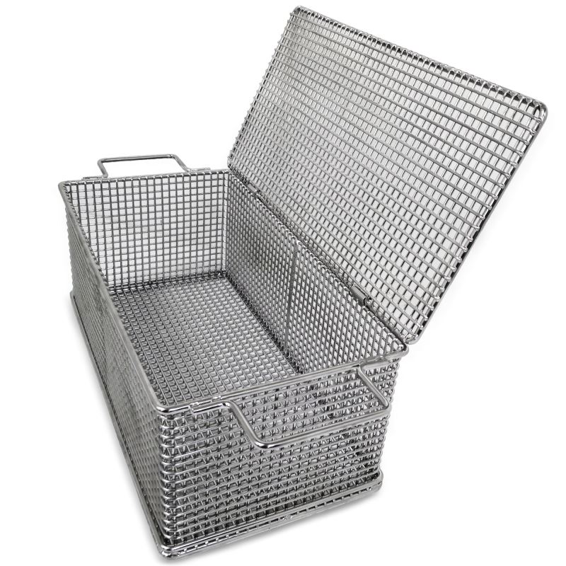 Wire Baskets with Lids