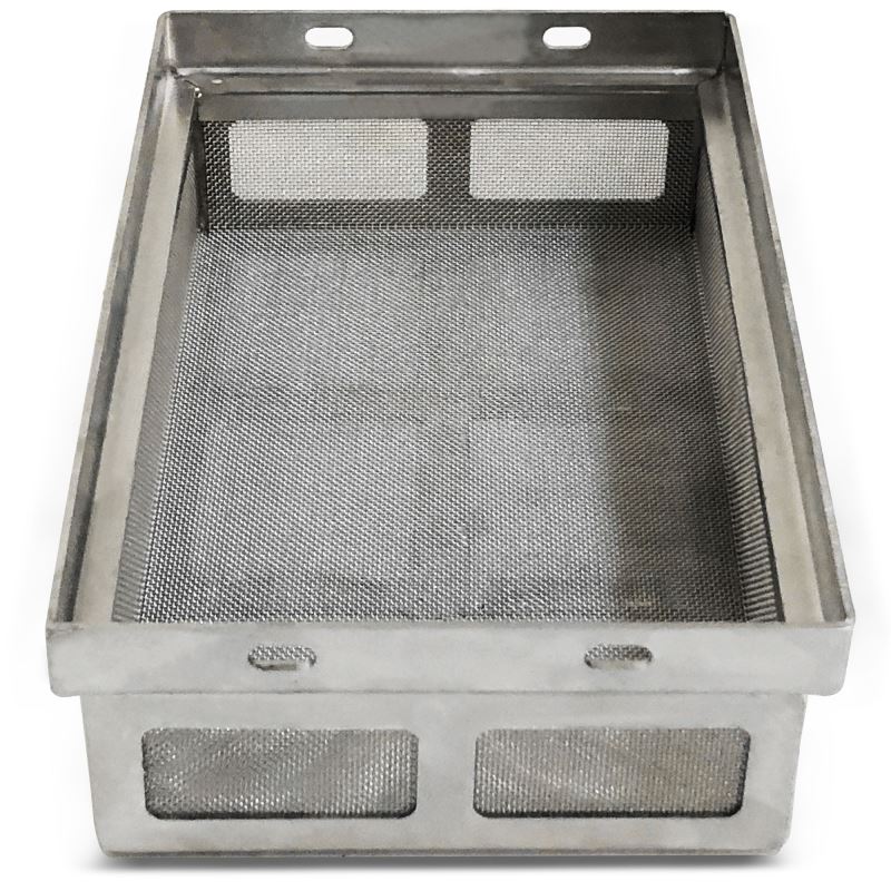 Stainless Steel Basket with Adjustable Cover Lid