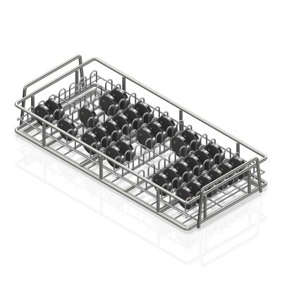 Wire Basket for Cylindrical Standing Parts
