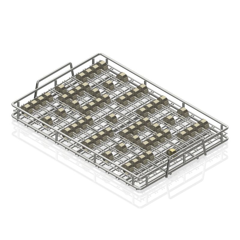 Wire Basket for Cylindrical Standing Parts