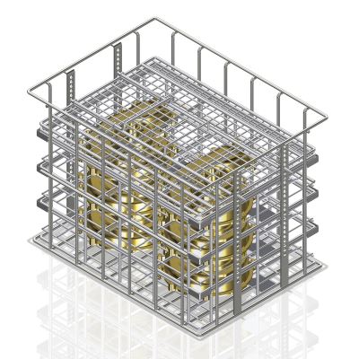 Wire Basket for Housing Parts