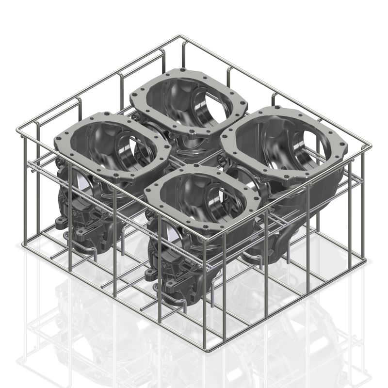 Wire Basket for Pump Housing 