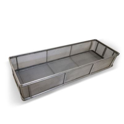 Small Stainless Steel Wire Baskets with Double Frames 