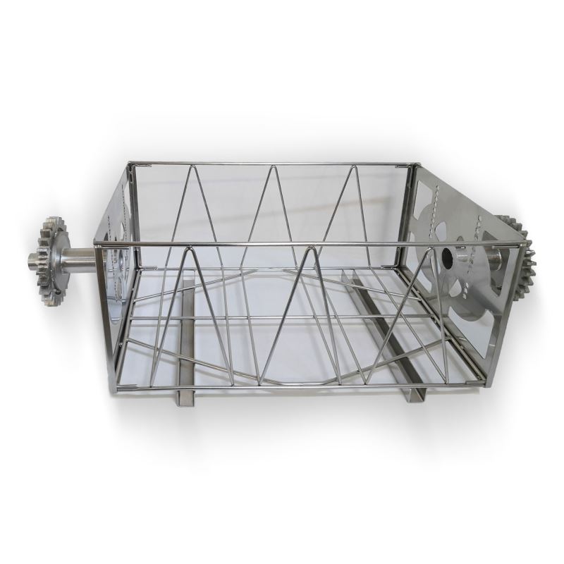 Stainless Steel Bogie with Toothed Wheels